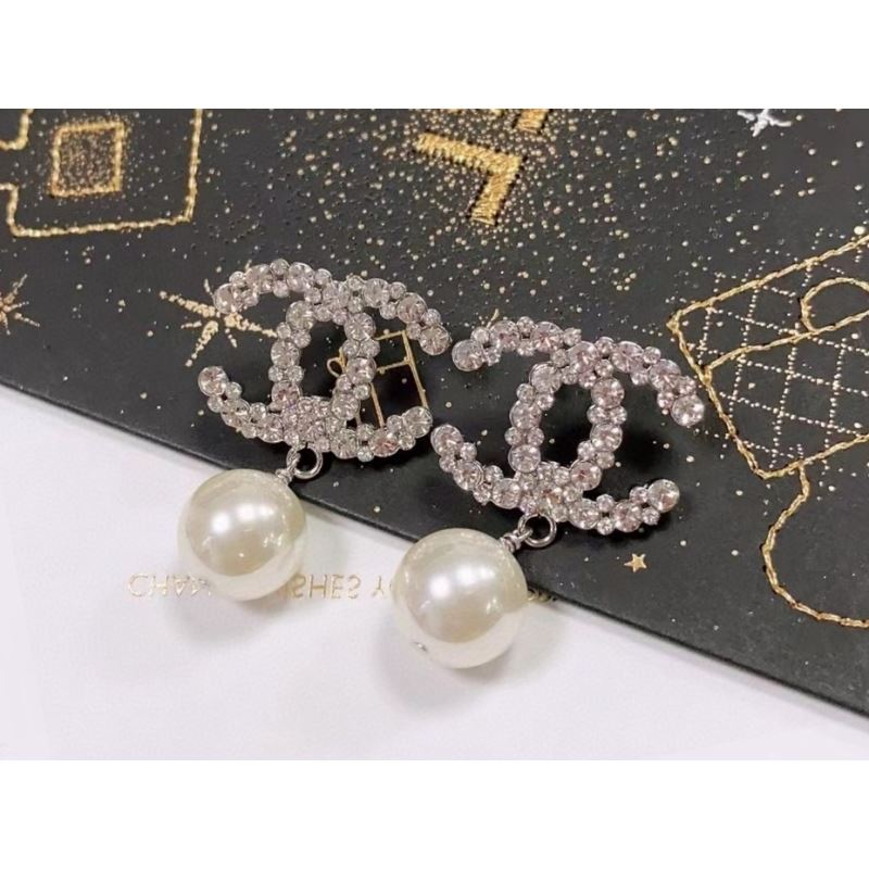 Ch*el earrings
